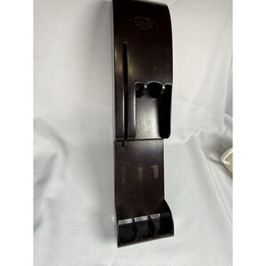 VTG Cutco Brown  3-slot Knife Carving Wall Rack Drawer Tray Retro